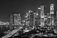 Night Skyline, Singapore City_ 1551