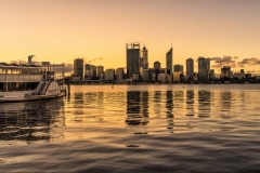 Perth City Sunset, from South Perth_9115 B